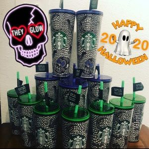Starbucks Glow in the Dark 2020🎃Halloween Tumbler